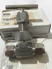 1 PCS Parker 1/2 ferrule needle valve 8A-U12LB-G-SS-HT Free tax One Year Warrant