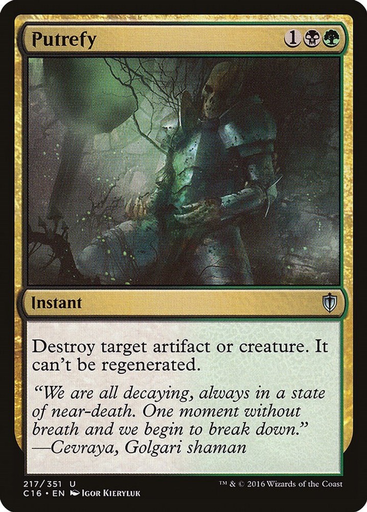 Putrefy - 217 - NM - Commander 2016