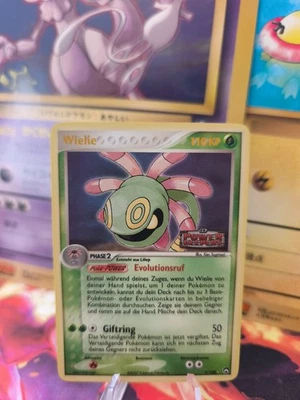 Carte Pokemon Card Wielie Cradily Ex Power Keepers Reverse Stamp Holo Alleman... - Photo 1/4