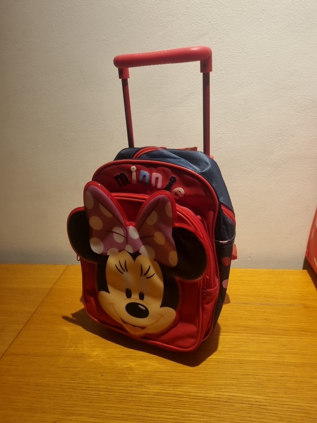 Disney Minnie Mouse Niño Niño Trolley Mochila Equipaje