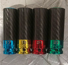 Matco Tools Thinwall Lug Nut Socket Set W Carbon Sleeves. 17 To 22. 12 Dr. Matco Tools Thinwall Lug Nut Socket Set W Carbon Sleeves. 17 To 22. 12 Dr.