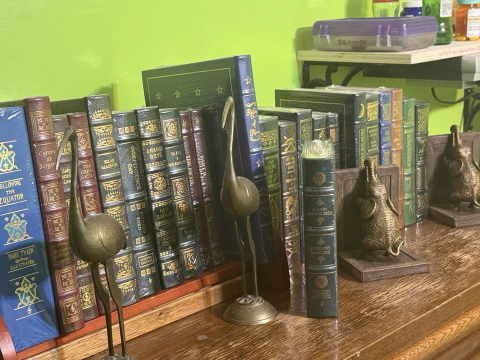 Gregory Maguire's A Lion Among Men, Signed Edition LEATHER BOUND - sealed - Image 2 of 4