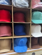 5 panel Suede Snapback - adjustable 9 colors