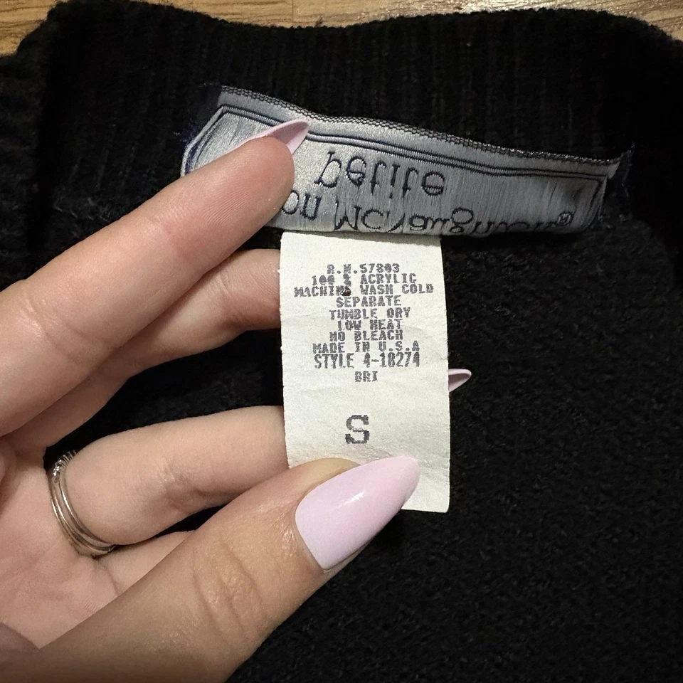 Vintage Norton McNaughton Petites Cardigan Sweater Striped Colorful Small - Image 3 of 4