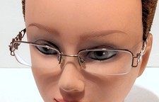 Caviar 4002 c16 Metal Frame Eyeglasses 49-17-135 Made in Italy