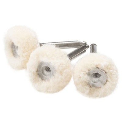 Clinician's Choice 50/Pk Final High Shine Cotton Polishing Wheels Ceramic Buff