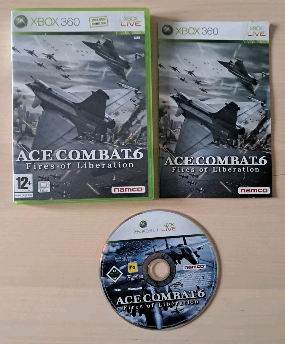Jeu XBOX 360 Ace Combat 6 Fires of Liberation Complet FR 