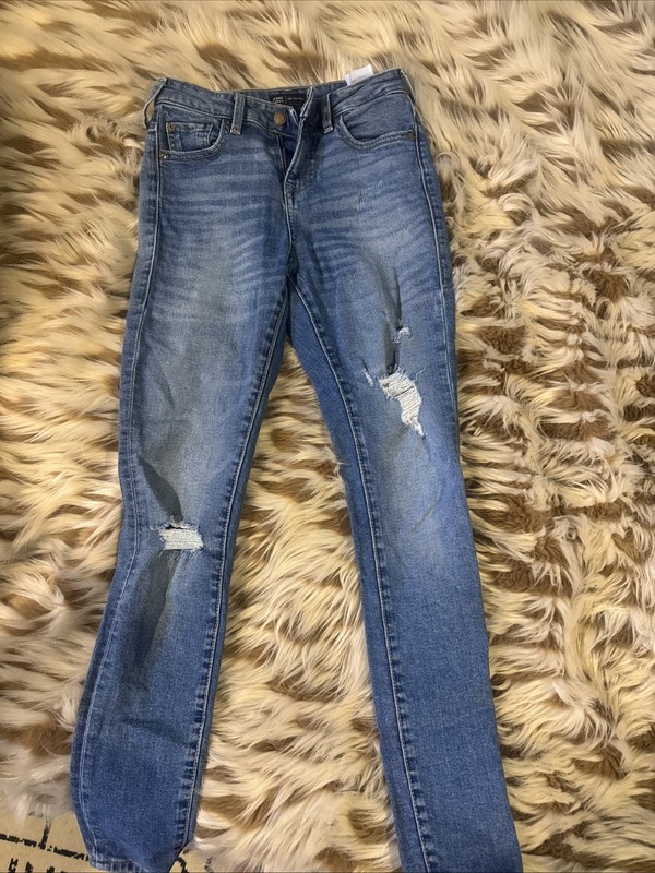 True Religion Jenny High Rise Super Skinny