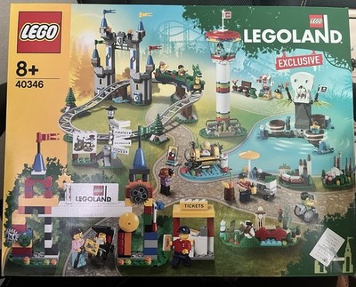 Lego 40346 Legoland Park Freizeitpark Exclusives Set Vergnügungspark Neu und Ovp