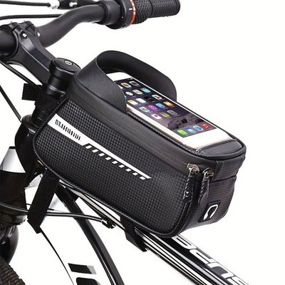 Fahrrad Tasche Rahmentasche Oberrohrtasche Handy Smartphone Halterung e-Bike Bag