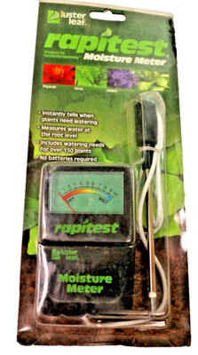 Luster Leaf 1820 Rapitest Moisture Meter with Probe New in Box