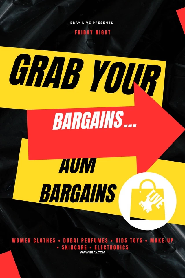 Saturday Night eBay Live Pallet Pulls featuring Aum Bargains
