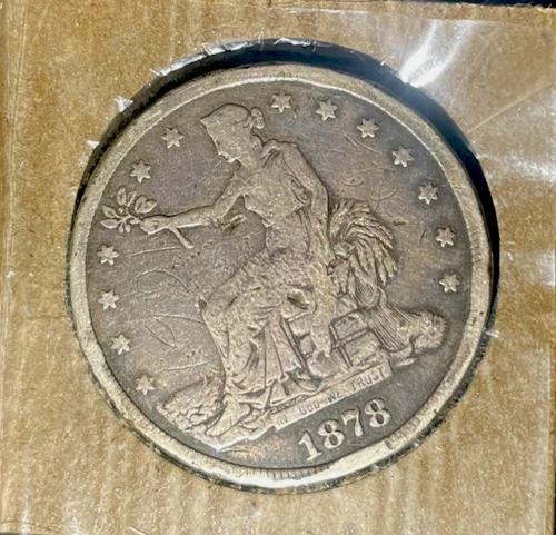 1878 S Trade Silver Dollar $1