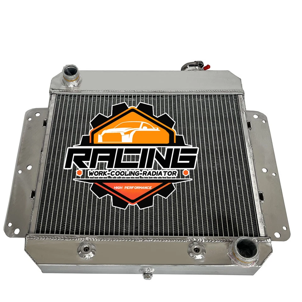 Cooling Radiator For 1962-1967 63 CHEVROLET CHEVY II /NOVA BASE 2.5L 3.2L 4.1L - Image 2 of 4
