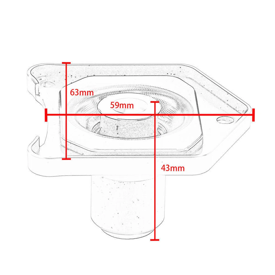 Cubierta de solenoide cromada media CNC botón de arranque para Harley Dyna Big Twin 91-17 Foto 4 de 4
