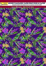 Magnetic Locker Wallpaper Made in USA - Pack of 3 Sheets vb053