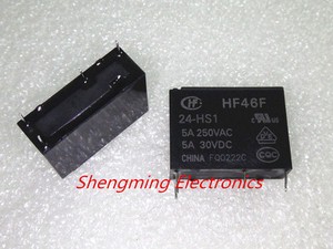Реле hf46f 24 hs1