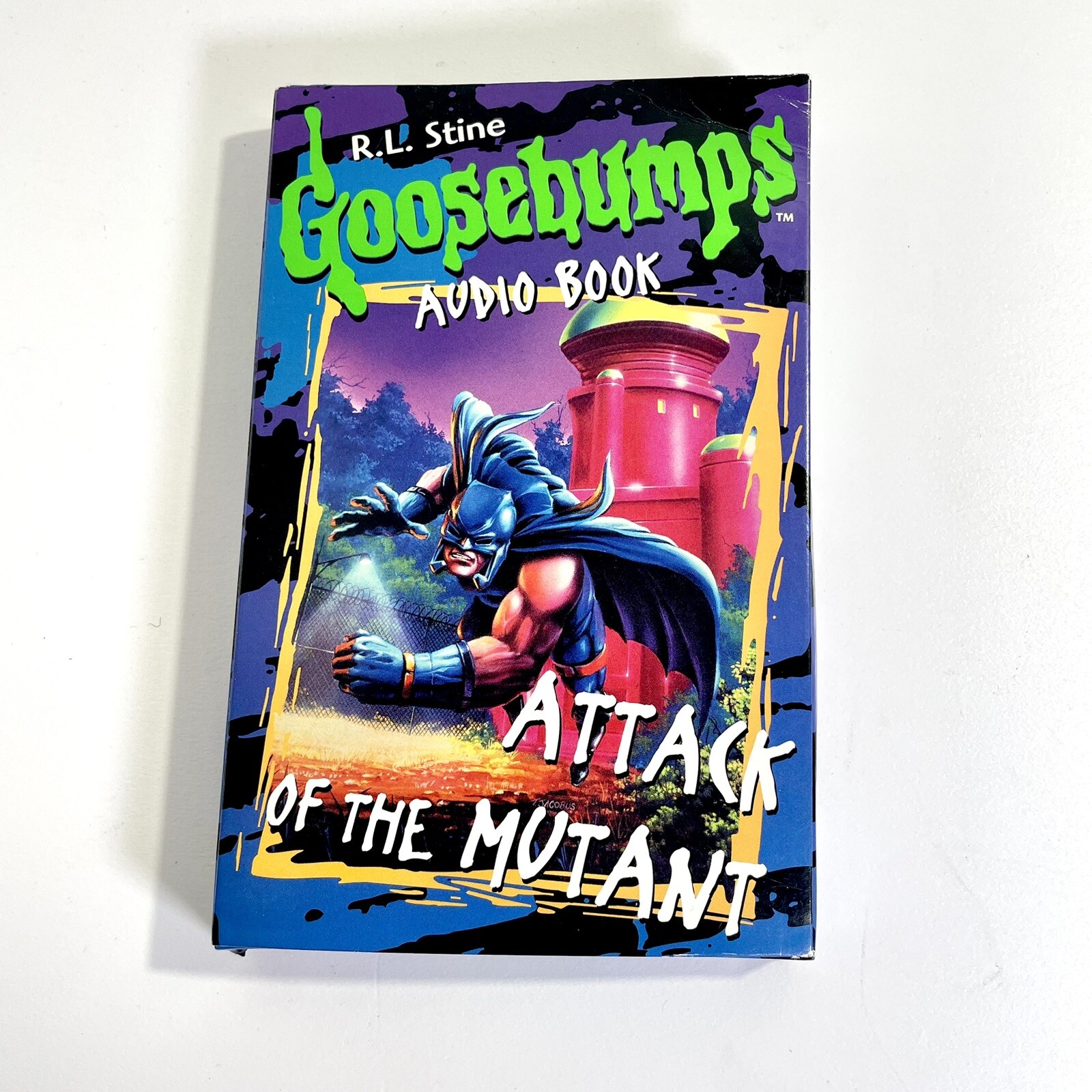 VTG 1996 R.L. Stine Goosebumps Audio Cassette Book Attack of the Mutant eBay