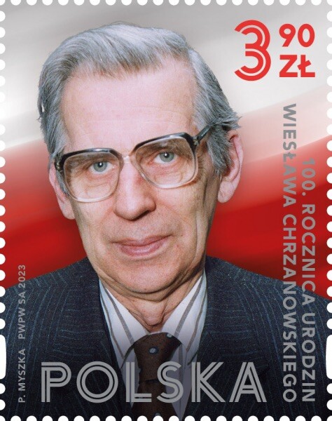 POLAND STAMPS 2023 100th anniv of the birth of Wiesław Chrzanowski #5362 (3017)