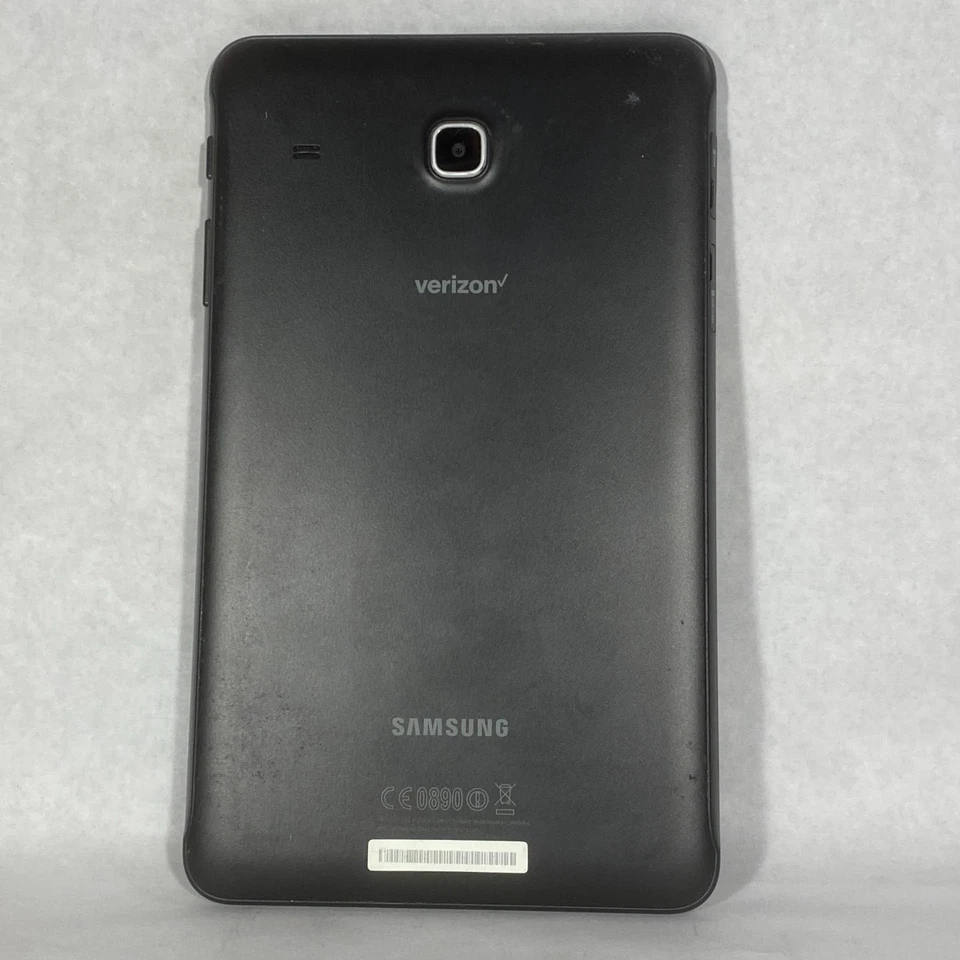 (*Read*) Samsung Galaxy Tab E 8.0 SM-T377V Verizon 16GB 8" Android 4G LTE Tablet - Image 3 of 4