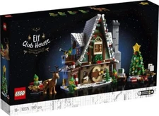NIB Lego Elf Club House Winter Village Collection 10275 Building Kit 1197 Pcs