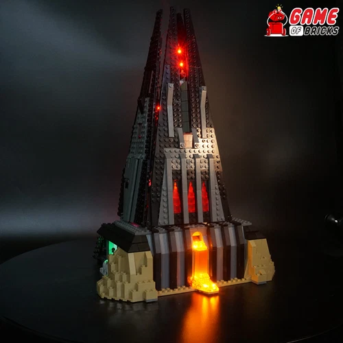 LED Light Kit for Darth Vader's Castle - Compatible with LEGO® 75251 Set