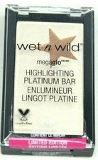 New Lot Of 4 Wet N Wild Megaglo Highlighting Platinum Bar 36288 Winter Bloom 