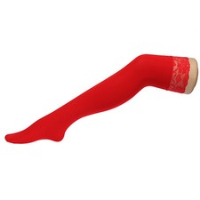 OPAQUE LACE TOP THIGH HIGH STOCKING NEW QUALITY FASHION COSTUME