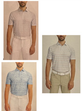Hickey Freeman New York Men's Golf Polo Luxury Shirt Color and Size Variety
