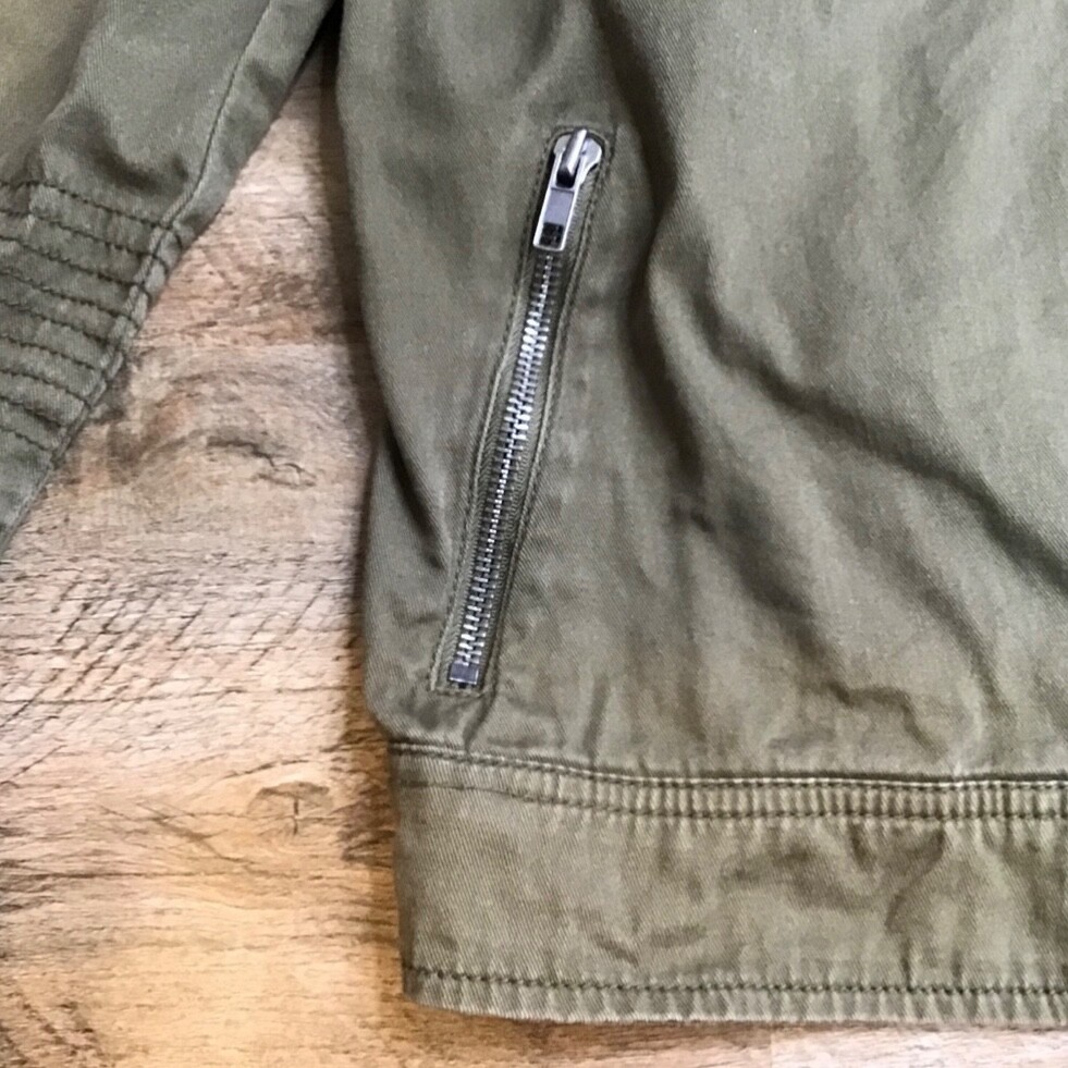 Be Cool Jacket Size Small Utility Asymmetrical Zi… - image 8