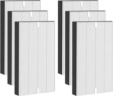6 Pack F1 HEPA Filters for 3M Filtrete FAP-C01BA-G1 FAP-ST02W FAP-T02-F1