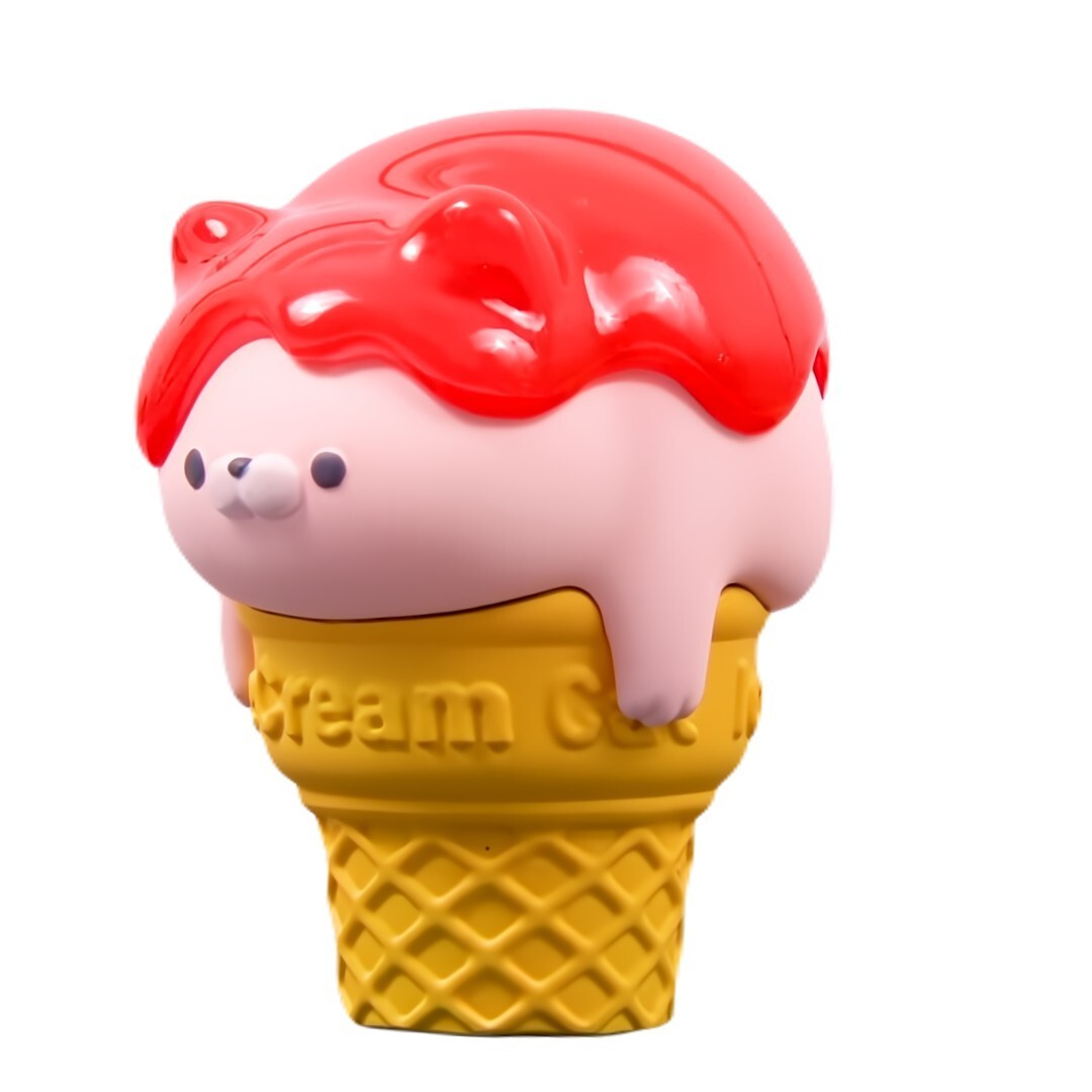 Qualia Food Gashapon Ice Cream Cone Cat Figure Japanese Blind Box