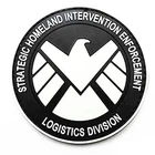 THE AVENGERS AGENTS OF SHIELD S.H.I.E.L.D. SHOULDER COSTUME 3D PVC PATCH