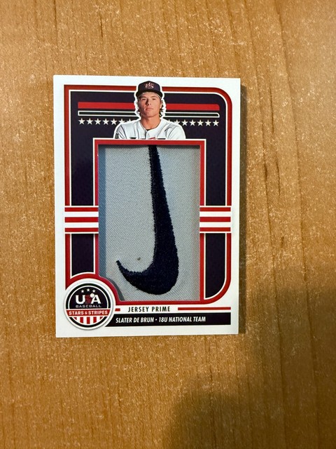 2025 Panini Stars & Stripes - Slater De Brun - Prime Patch Jumbo Relic #d 07/37