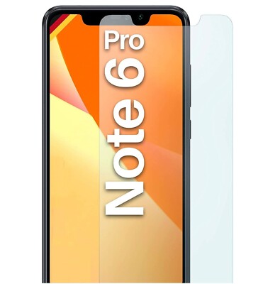 TEMPERED GLASS SCREEN PROTECTOR For XIAOMI REDMI NOTE 6 PRO FULL COVERAGE GUARD