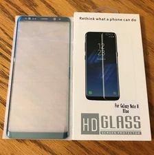 Full Curved Samsung Galaxy Note 8 Color Tempered Glass Screen Protector 