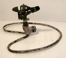 Vintage Nelson Brass Impact Rotor Lawn Sprinkler
