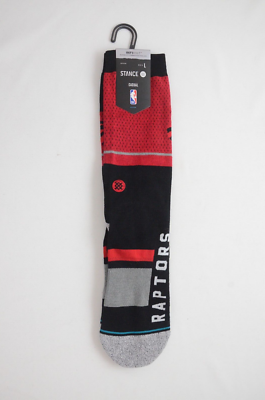 Stance Casual Raptors Shortcut Socks Men's L (9-13) New with Tags  A545A20RSC
