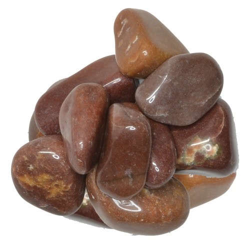 Piedras caídas de aventurina roja de 1 lb - Grado 2 - XLarge - 1,75" a 2" promedio - Imagen 1 de 2