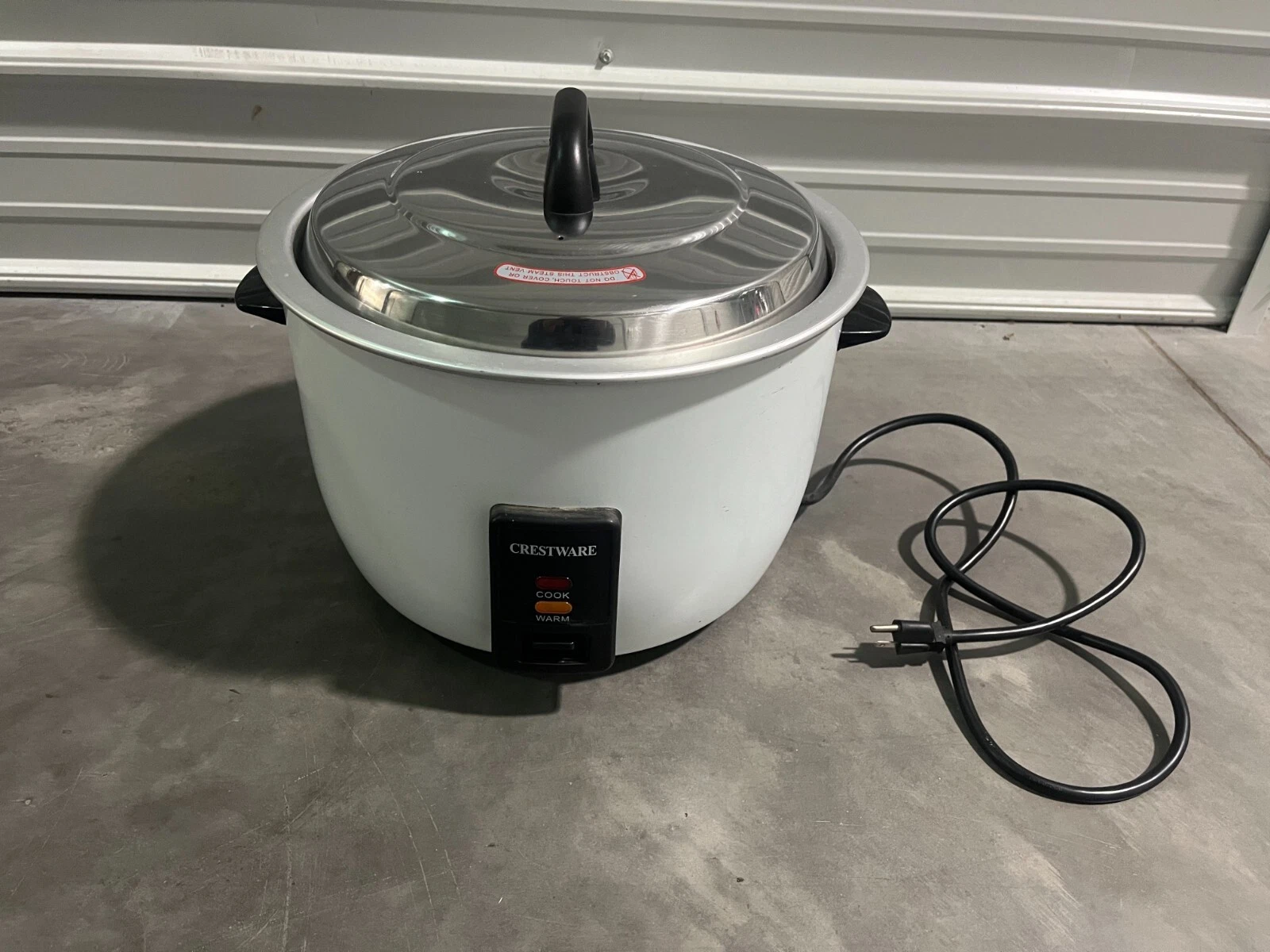 Crestware RC30 30 Cup Electric Rice Cooker