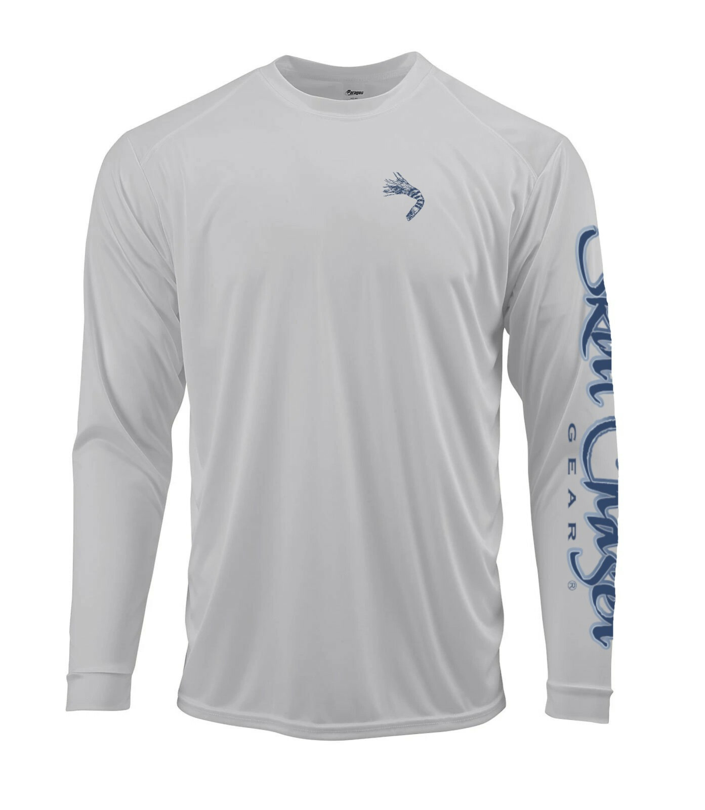 Chemise Pêche Silver Bait Performance – Homme XXL – UPF 50 – Bleu Manches Longues