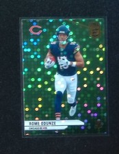 ROME ODUNZE * 2024 Donruss Elite Football * GREEN DISCO * RC * #103 - Bears