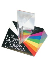 Tedco Light Crystal Prism 2.5" Made in USA Child Educational NEW