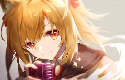 Anime Girls Digital Art Artwork 2D Portrait RiVER  Gaming Mat Desk 44905