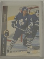 1994-95 Upper Deck UD Electric Ice #440 Todd Gill Maple Leafs Hockey Card