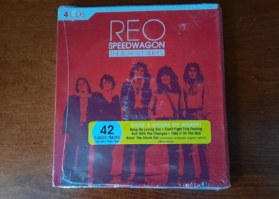 REO SPEEDWAGON - THE BOX SET SERIES (4CD, 2014) NEW