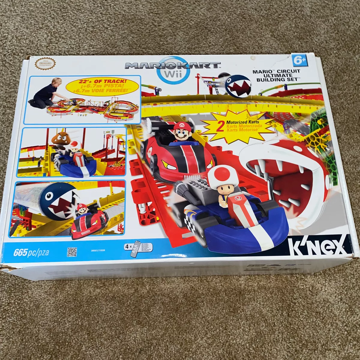 Mario kart hotsell wii building set