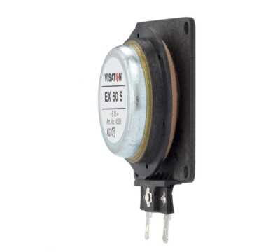 Visaton K 50 SQ - 8 Ohm 2 pollici 5 cm Mini altoparlante 2 W 8 Nero