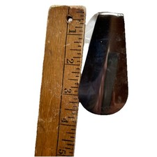 Vintage 4" Metal Shoe Horn Classic Helper for Personal Care