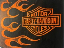 Harley Davidson Biederlack Vintage Aurora Throw Made In USA Approx. 56x46